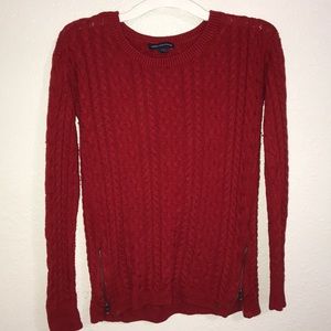 red American eagle sweater